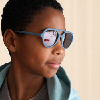 [Grech & Co.][3-8Y]Aviator Polarized Sunglasses - Desert Teal