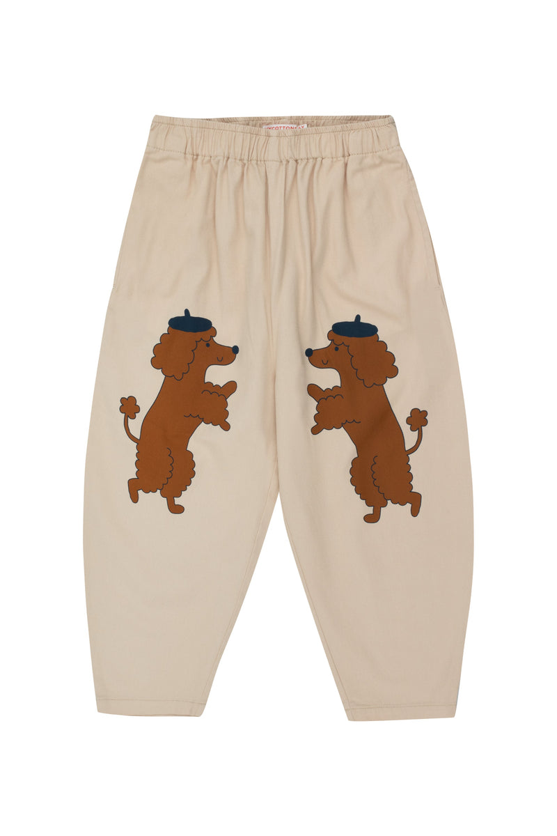 [TINY] Poodle barrel pant / vanilla