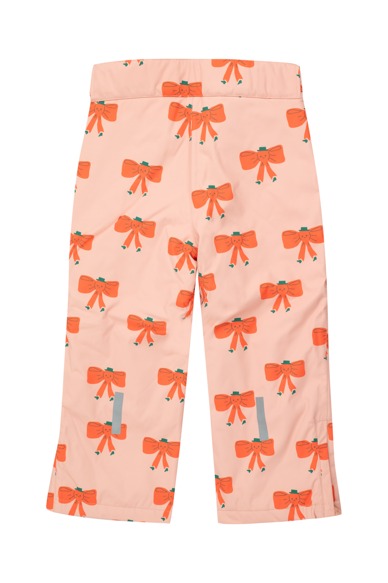 [TINY COTTONS] Tiny Bow Snow Trousers - Peach