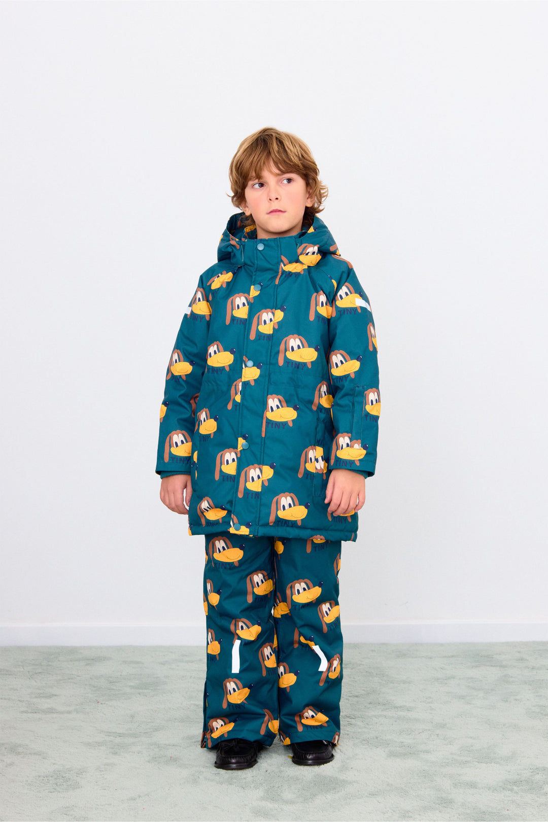 [TINYCOTTONS]Dog Snow Jacket - Stormy Blue