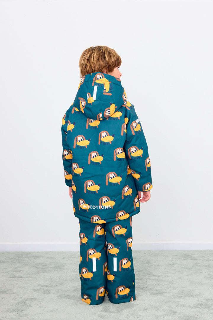 [TINYCOTTONS]Dog Snow Jacket - Stormy Blue