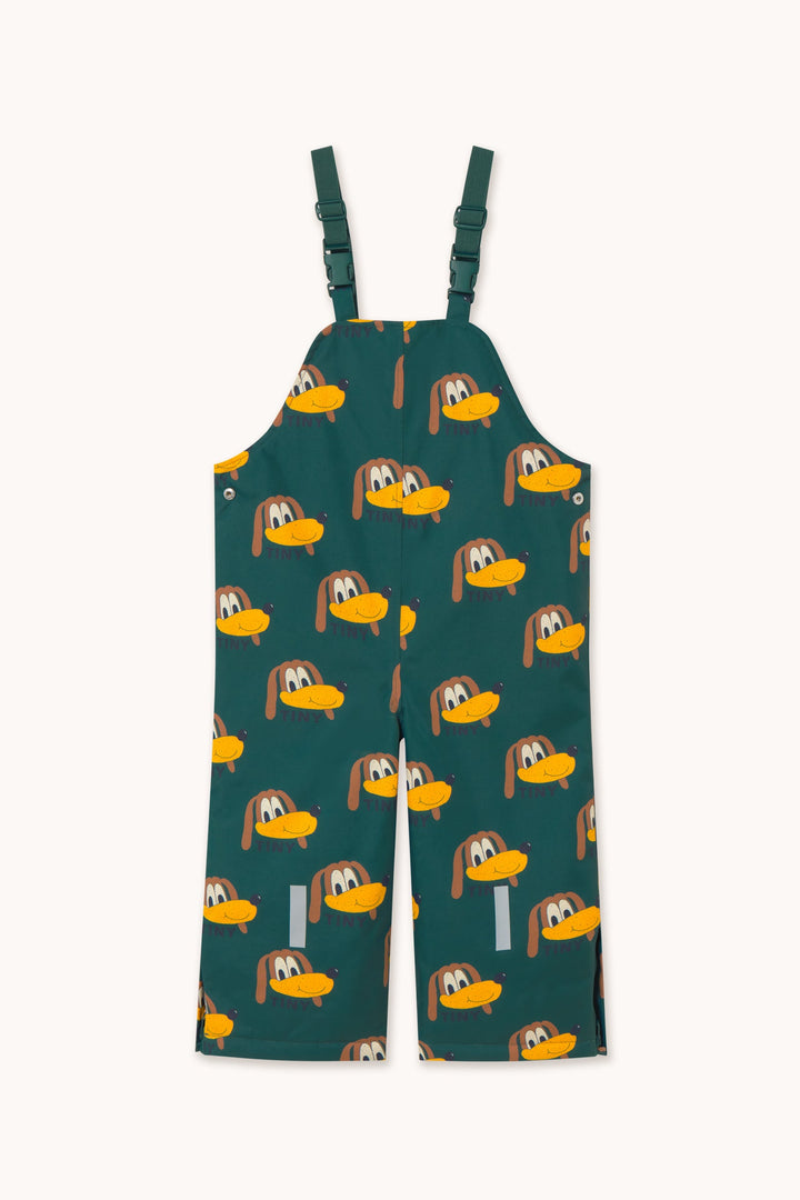 [TINYCOTTONS]Dog Snow Dungarees - Stormy Blue
