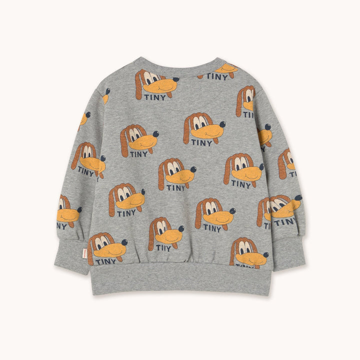 [TINYCOTTONS] Dogs Sweatshirt - Medium Grey Heather