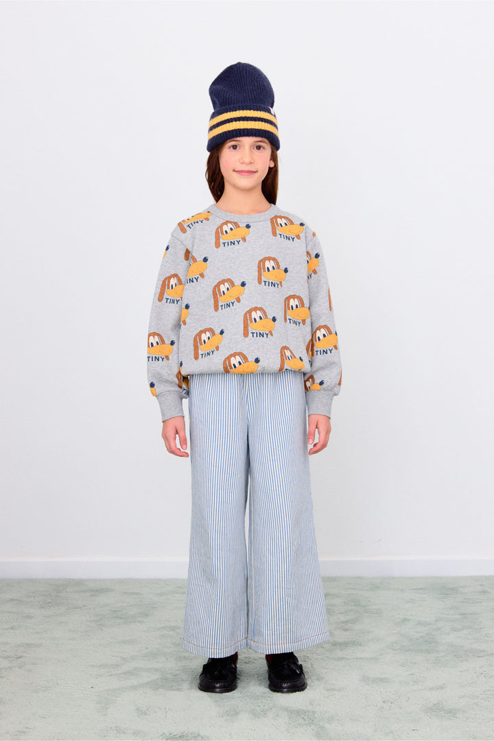 [TINYCOTTONS] Dogs Sweatshirt - Medium Grey Heather
