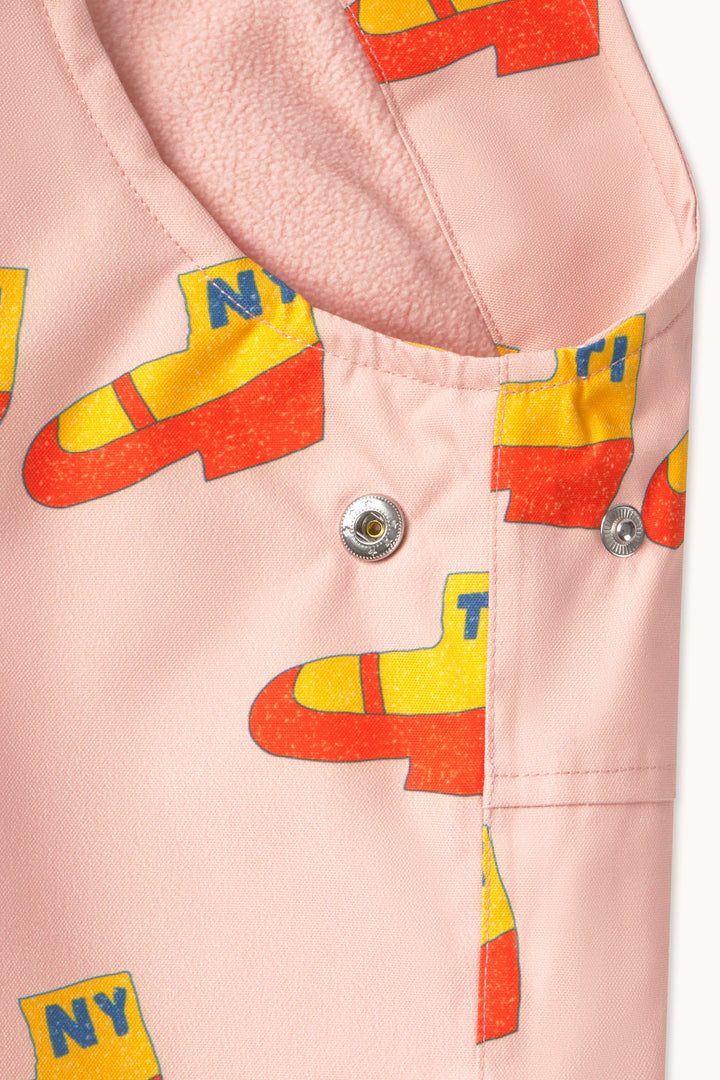 [TINYCOTTONS]Walk Snow Dungarees - Wild Rose