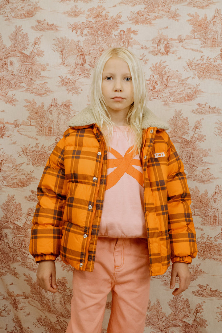 [TINYCOTTONS] Worm Graphic Sweatshirt - Pink