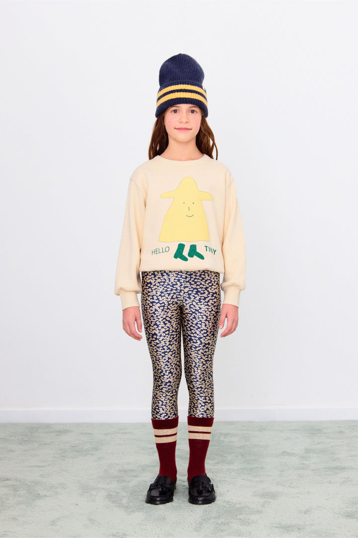 [TINYCOTTONS] Heelo Graphic Sweatshirt - Vanilla