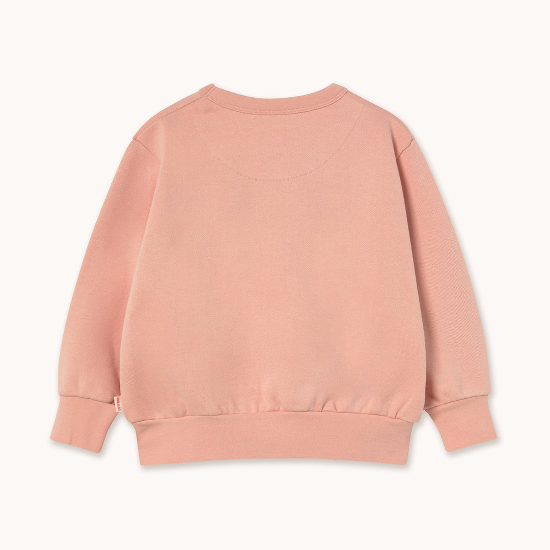[TINYCOTTONS] Walk Graphic Sweatshirt - Wild Rose