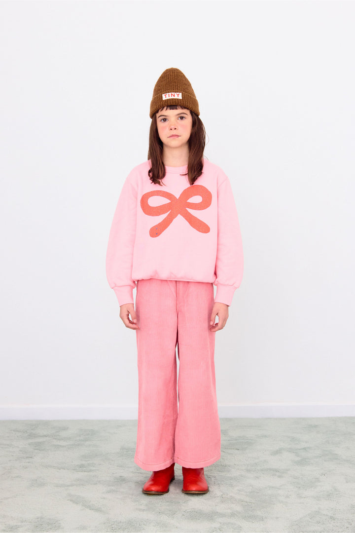 [TINYCOTTONS] Worm Graphic Sweatshirt - Pink