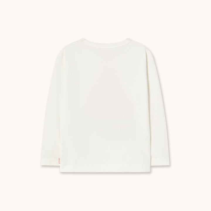 [Tinycottons] Beanie Graphic Sleeve Tee - Off White