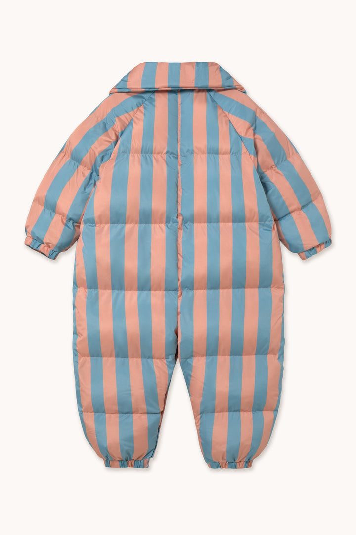 [TINYCOTTONS]Nude-Blue Stripes Padded Overall