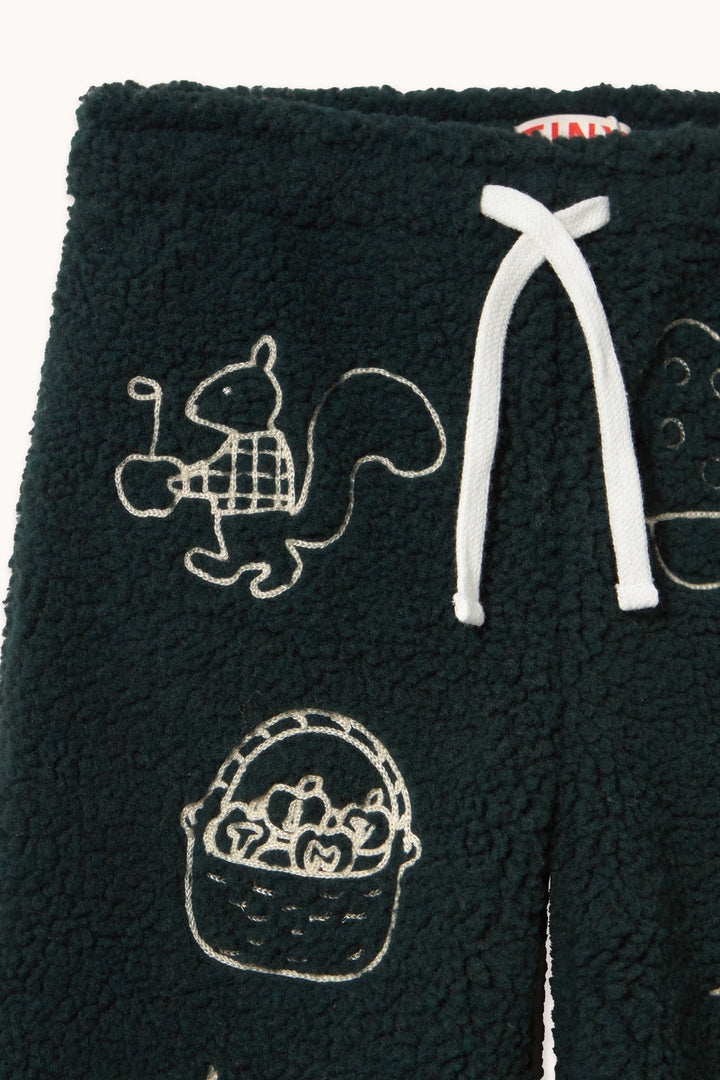 [TINYCOTTONS]Tiny Apples Sherpa Sweatpant - Ink Blue