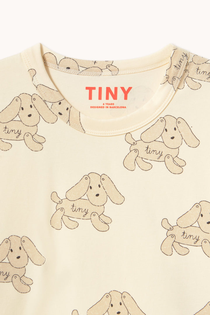[TINYCOTTONS]Dogs Tee - Vanilla