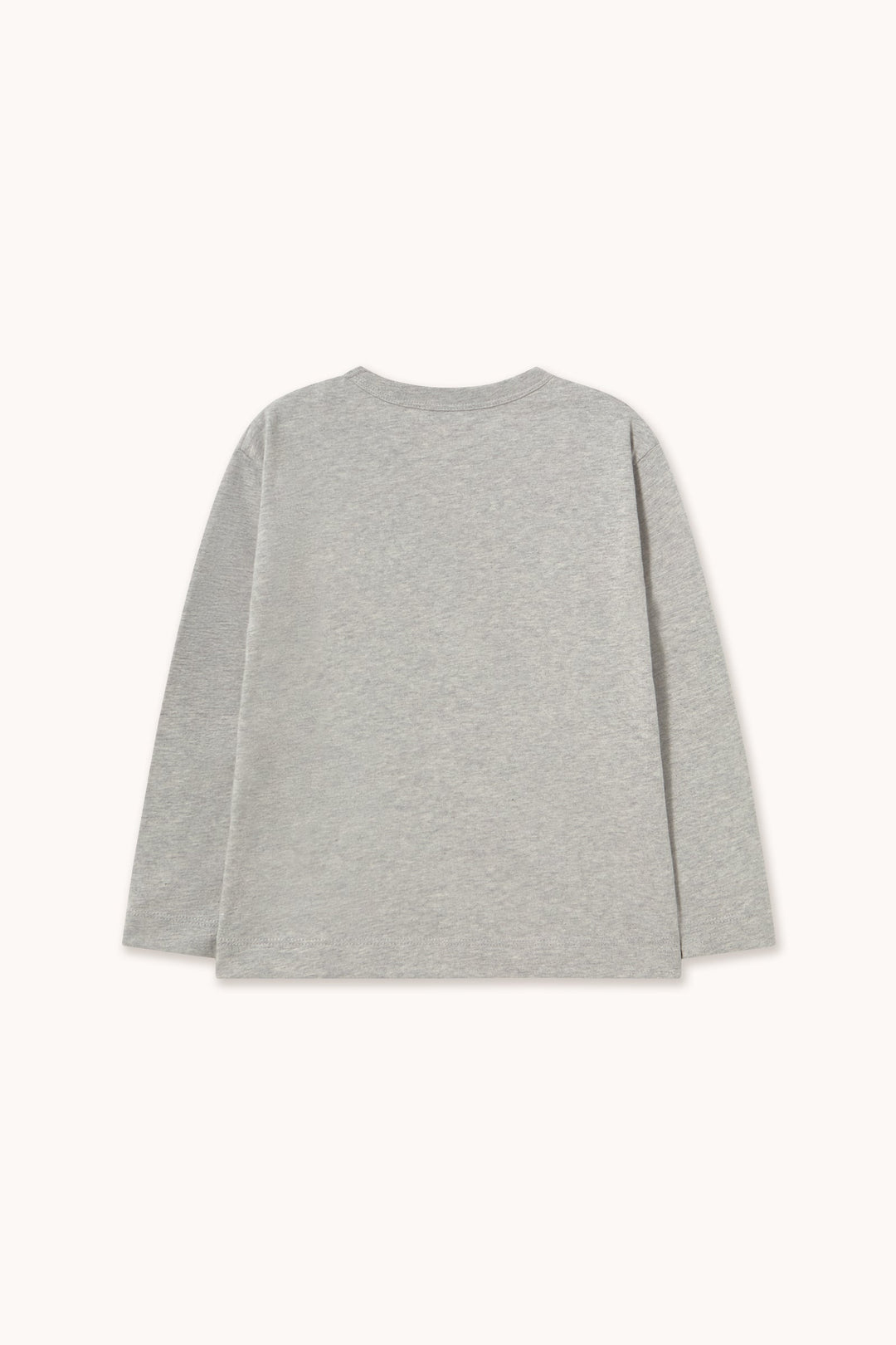 [TINYCOTTONS]Two Dogs Graphic Sleeve Tee - Medium Grey Heather
