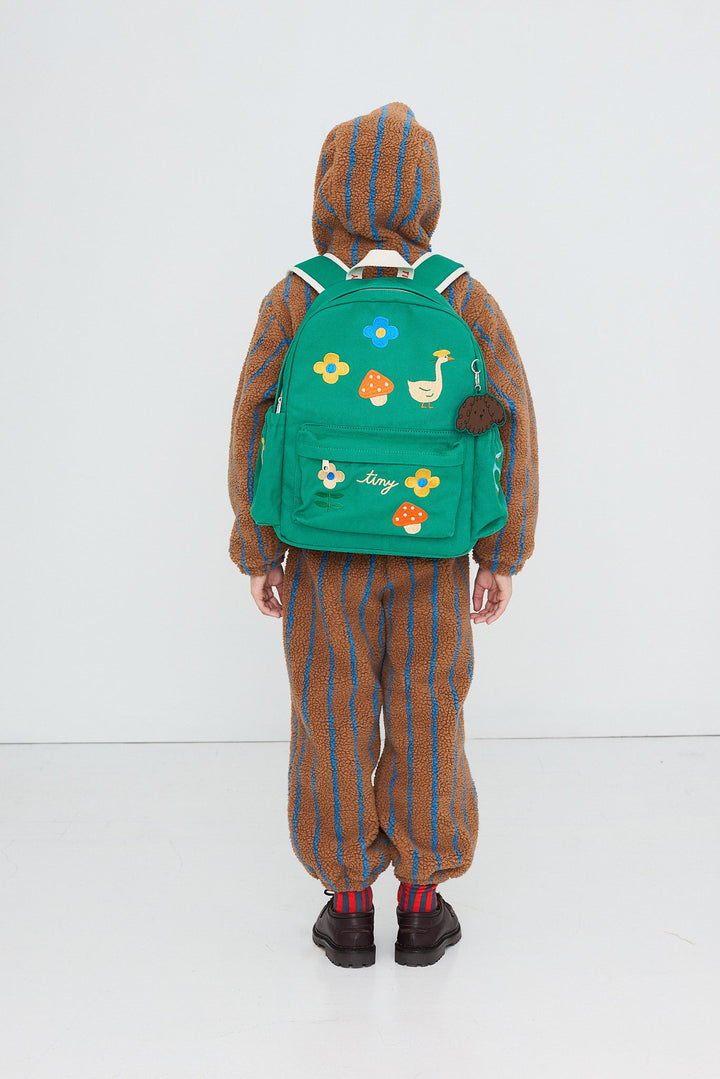 [TINYCOTTONS]Winter Pond Backpack - Dark Emerald