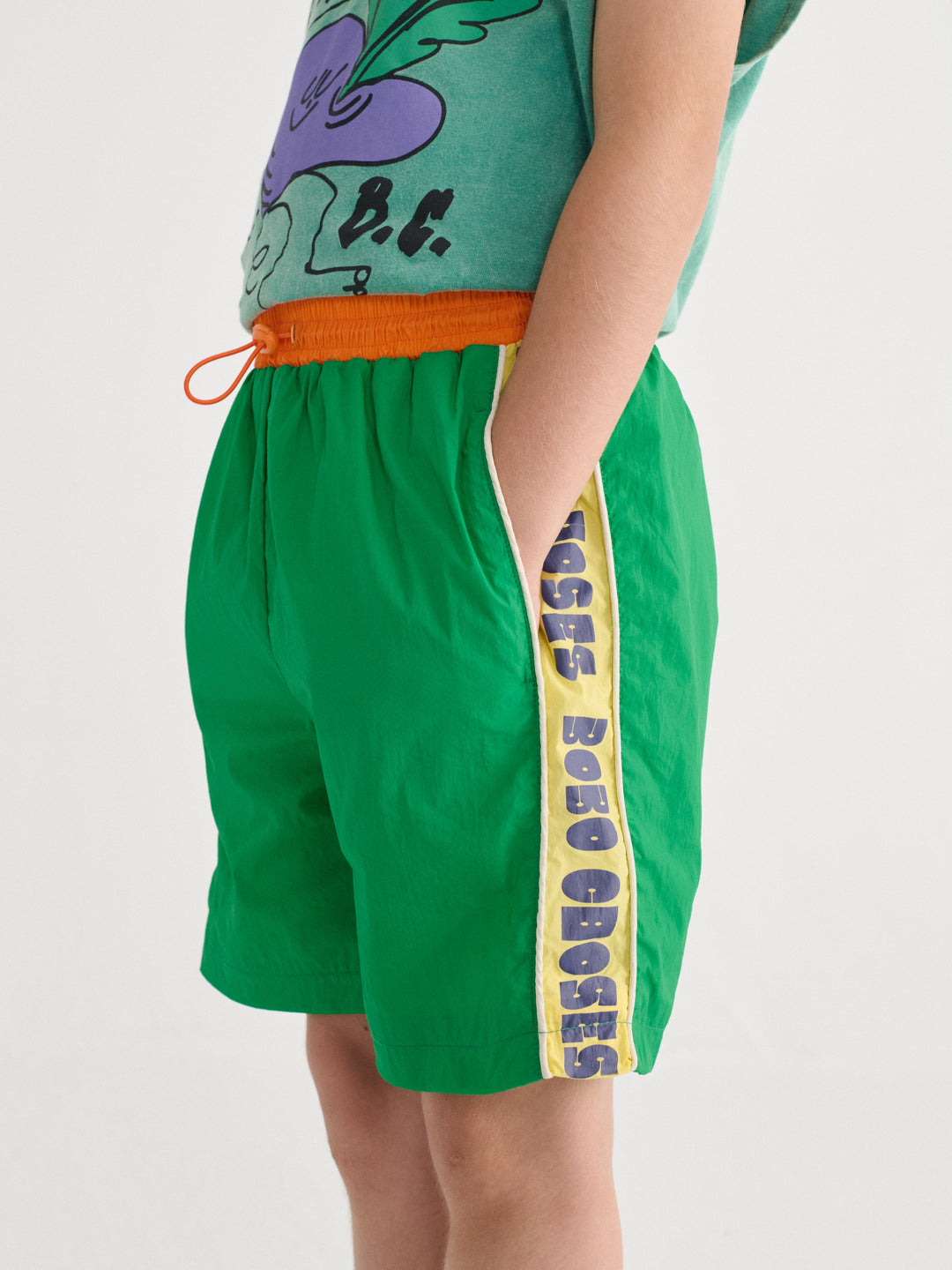 [Bobo Choses] Tracksuit Bermuda Shorts - Multicolor