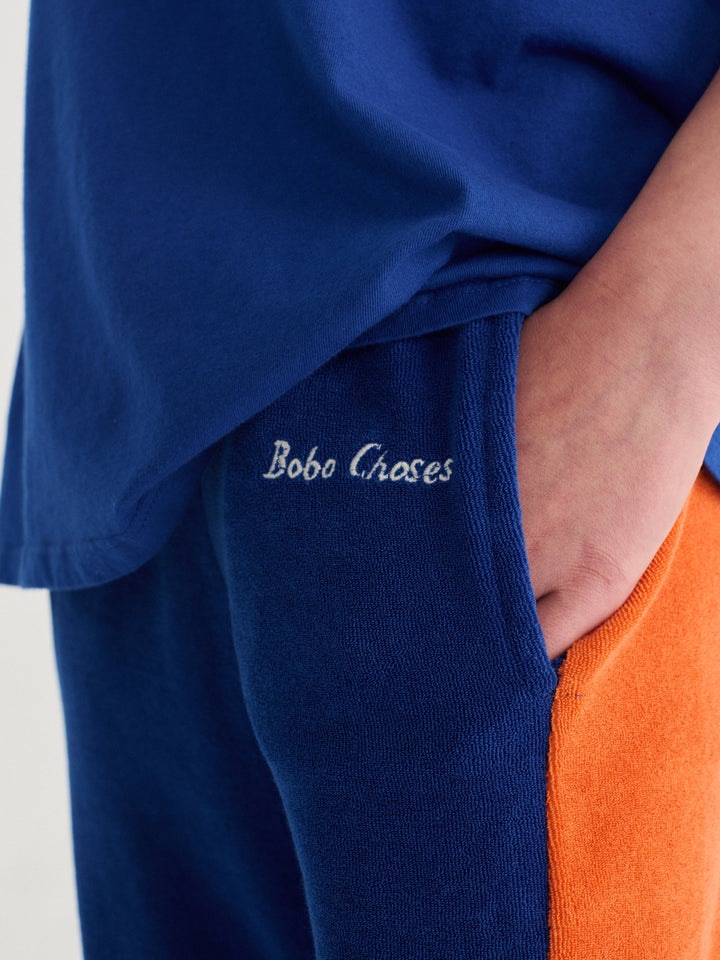 [ Bobo Choses] Terry Cloth Jogging Pants - Midnight Blue