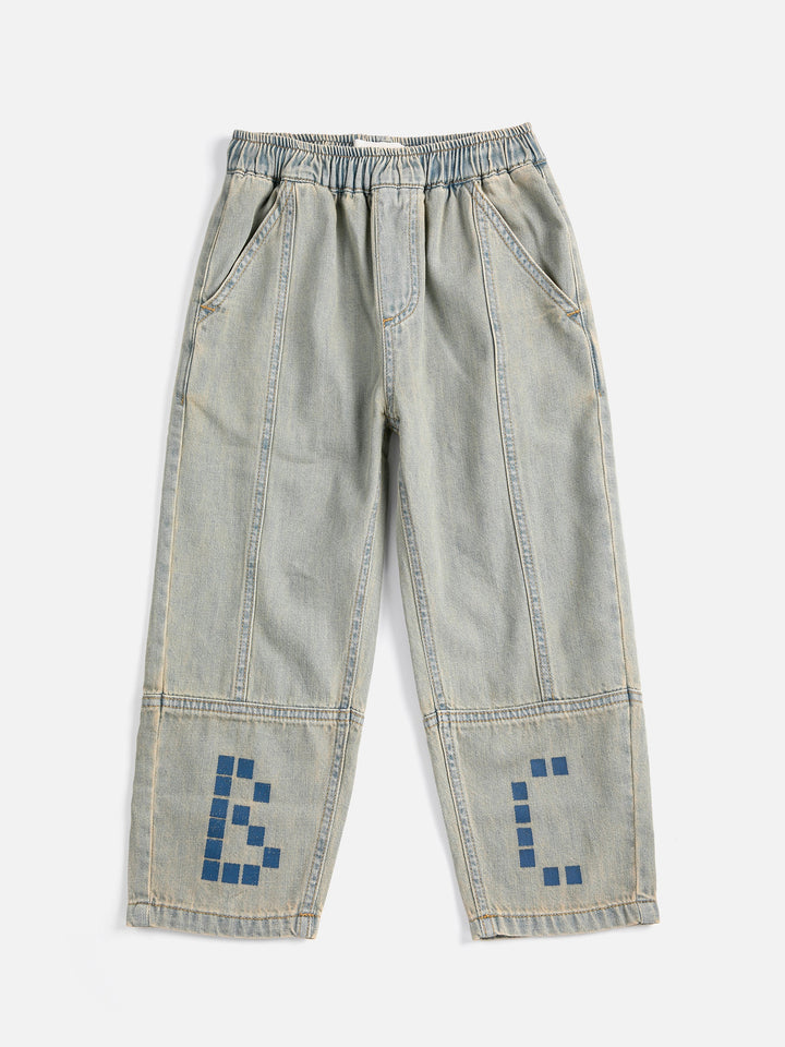 [Bobo Choses] Denim Pants - Prussian Blue
