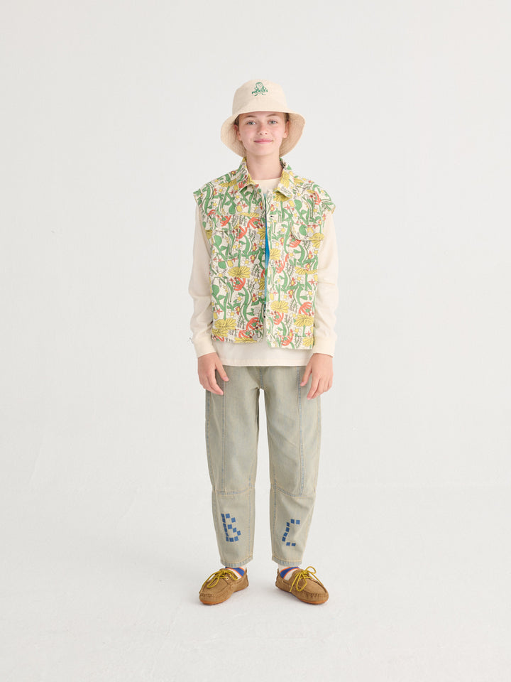 [Bobo Choses] Denim Pants - Prussian Blue