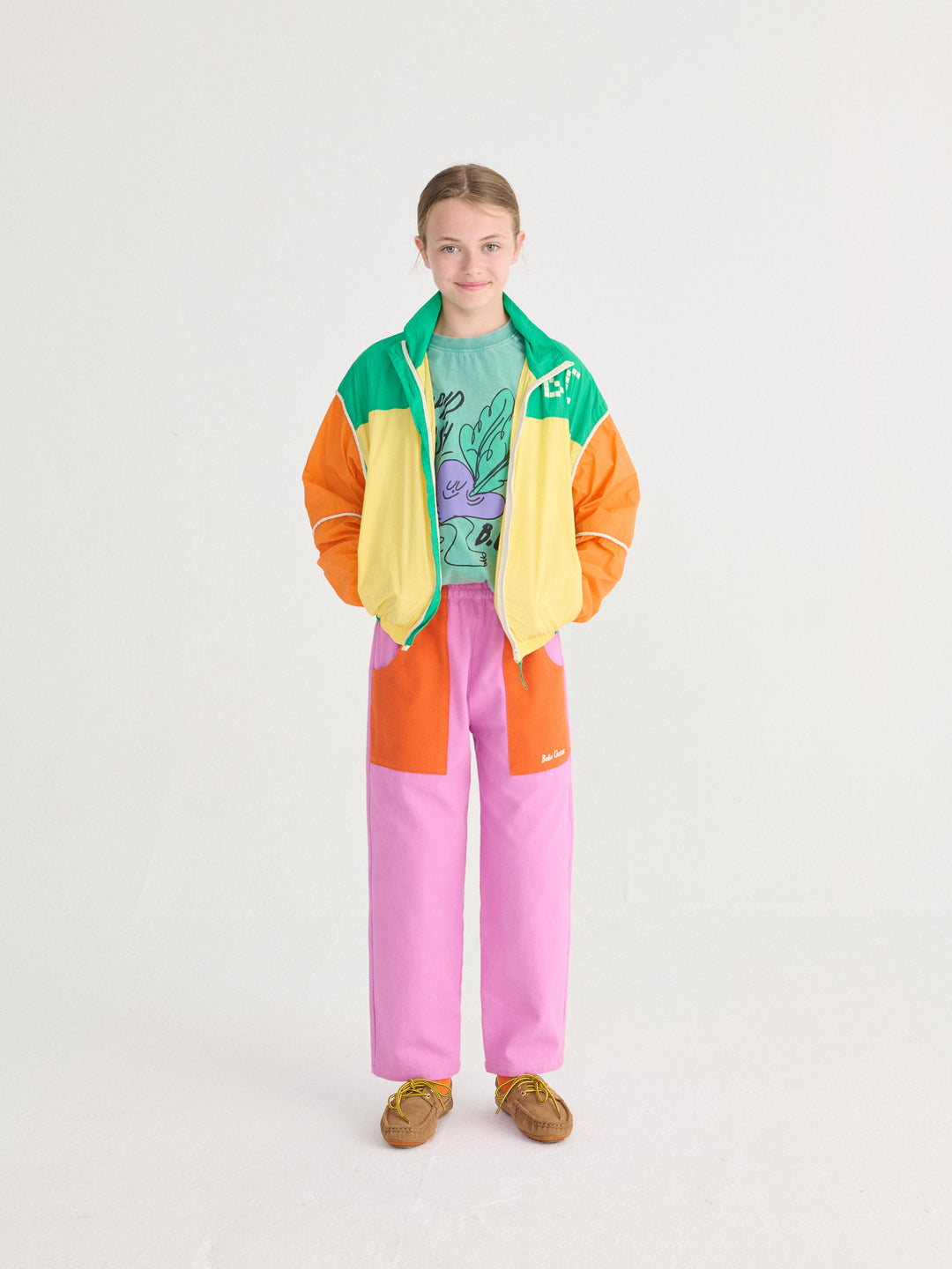 [Bobo Choses] Square Tracksuit Jacket - Multicolor