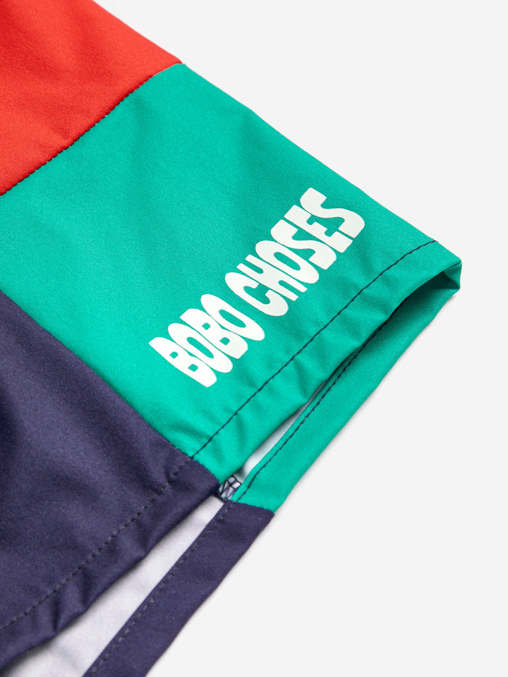 [Bobo Choses] Color Block Swim Trunks - Multicolor