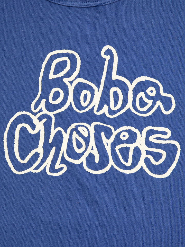 [Bobo Choses] By Hand T-shirt - Navy Blue