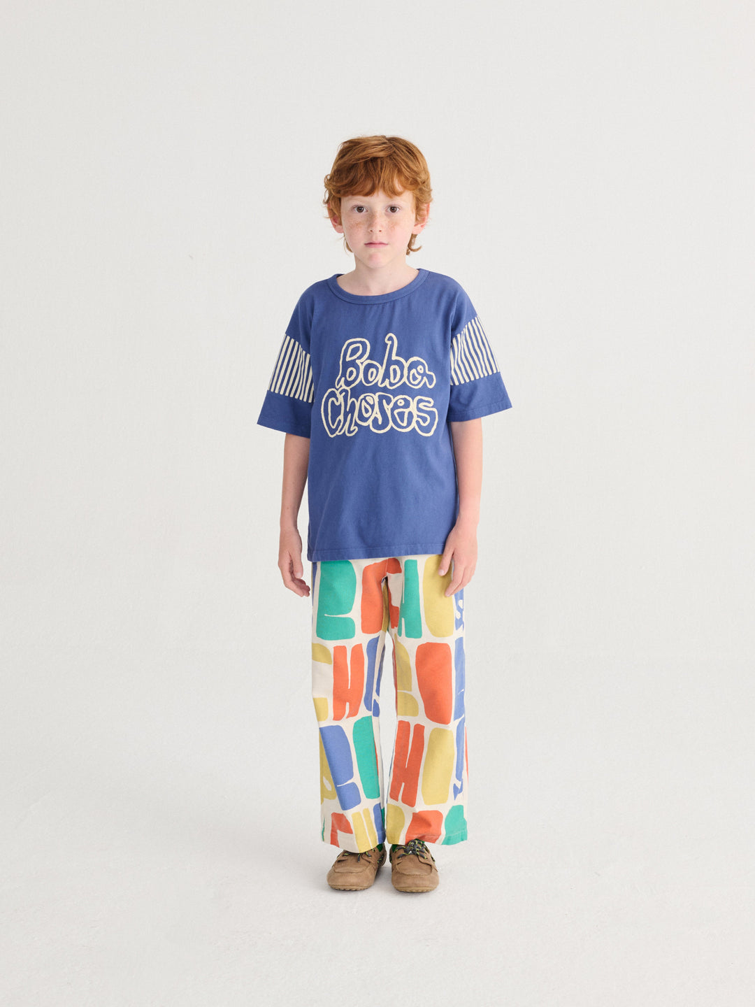[Bobo Choses] Color All Over Woven Pants - Offwhite