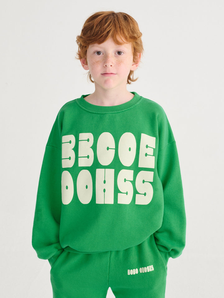 [Bobo Choses] Modern Sweatshirt - Green