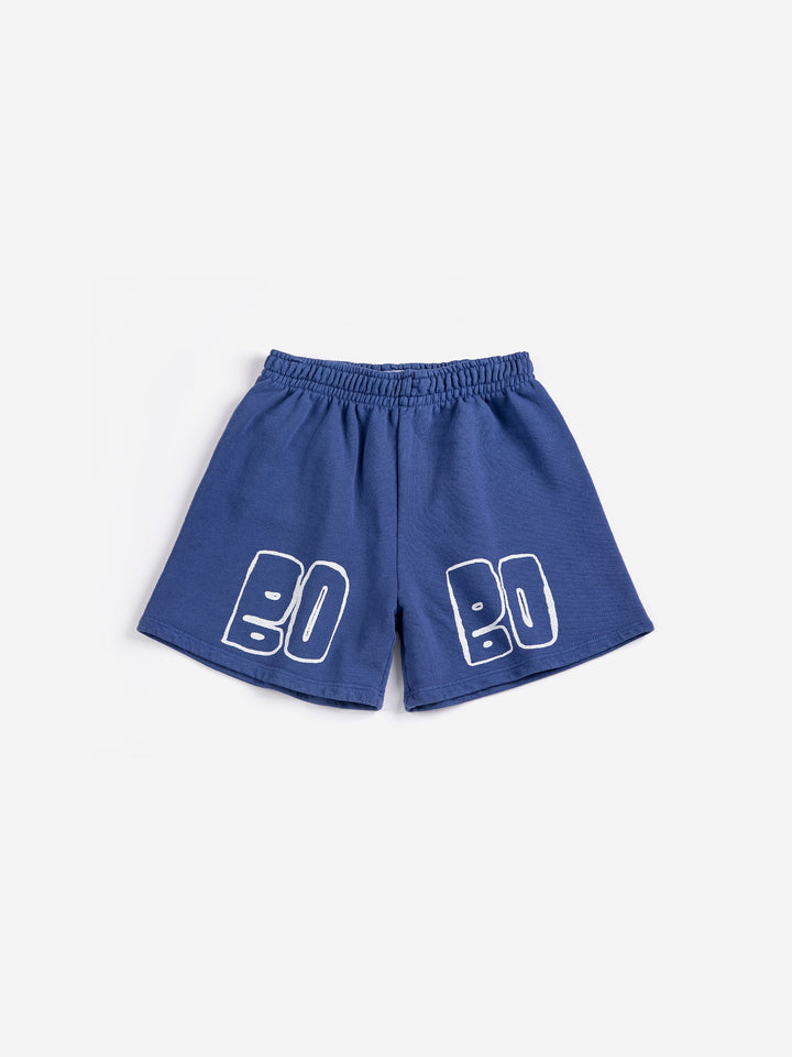 [ Bobo Choses] Thin Bermuda Shorts - Navy Blue