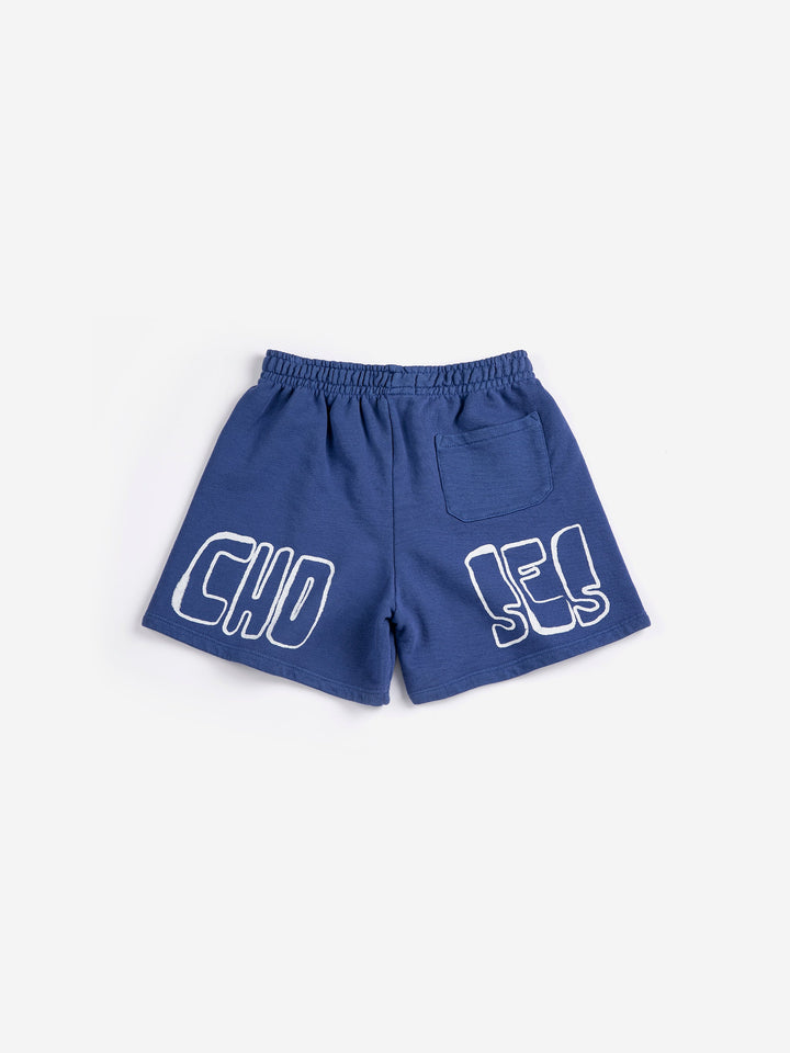[ Bobo Choses] Thin Bermuda Shorts - Navy Blue