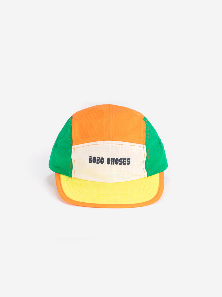 [ Bobo Choses] Color Block Technic Cap - Multicolor