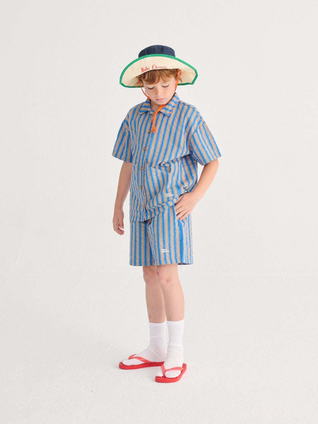 [ Bobo Choses] Bucket Hat - Navy Blue