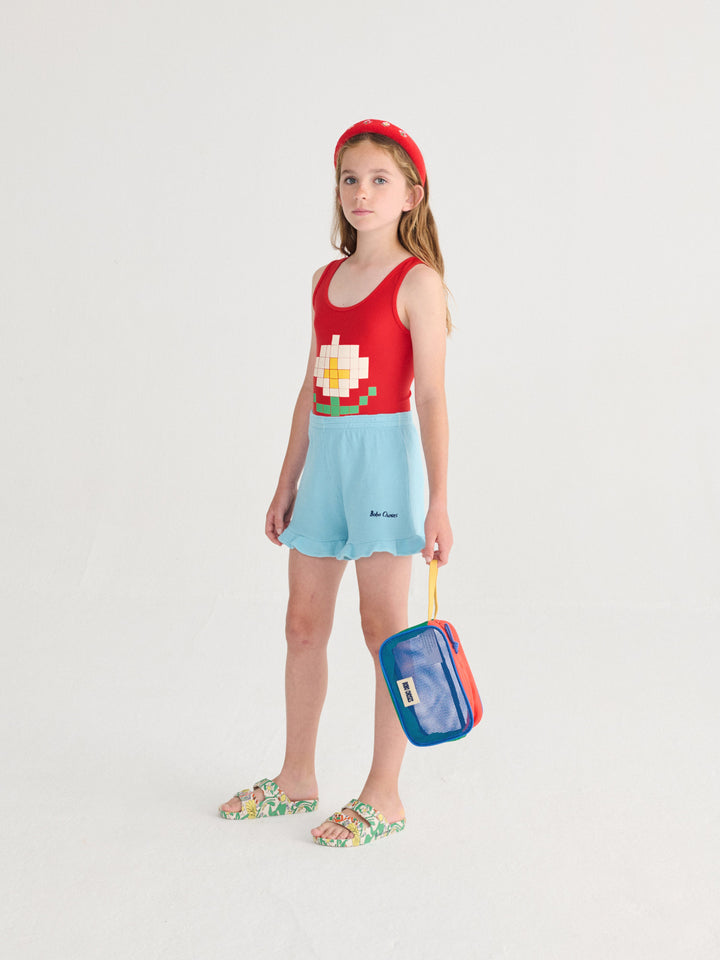 [ Bobo Choses] Color Block Mesh Pouch