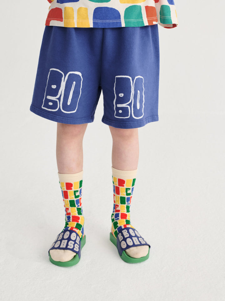[ Bobo Choses] Color All Over Long Socks - Multicolor