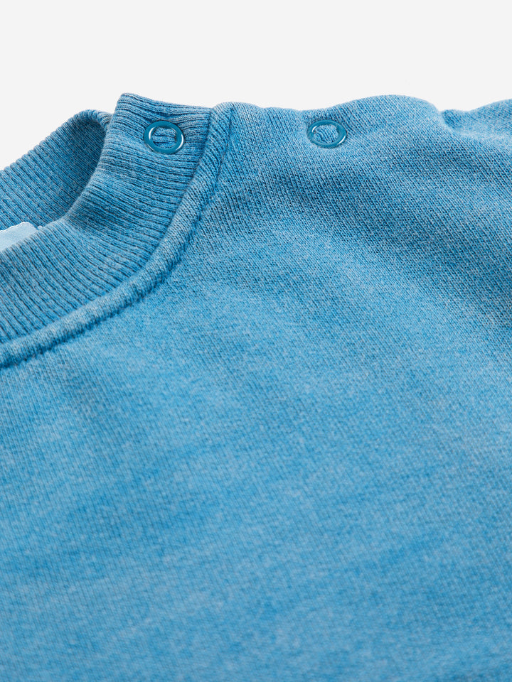 [Bobo Choses]Mush Monster Duo sweatshirt-Blue