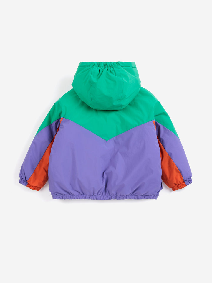 [Bobo Choses]Stamp Bloom all over reversible anorak-Navy