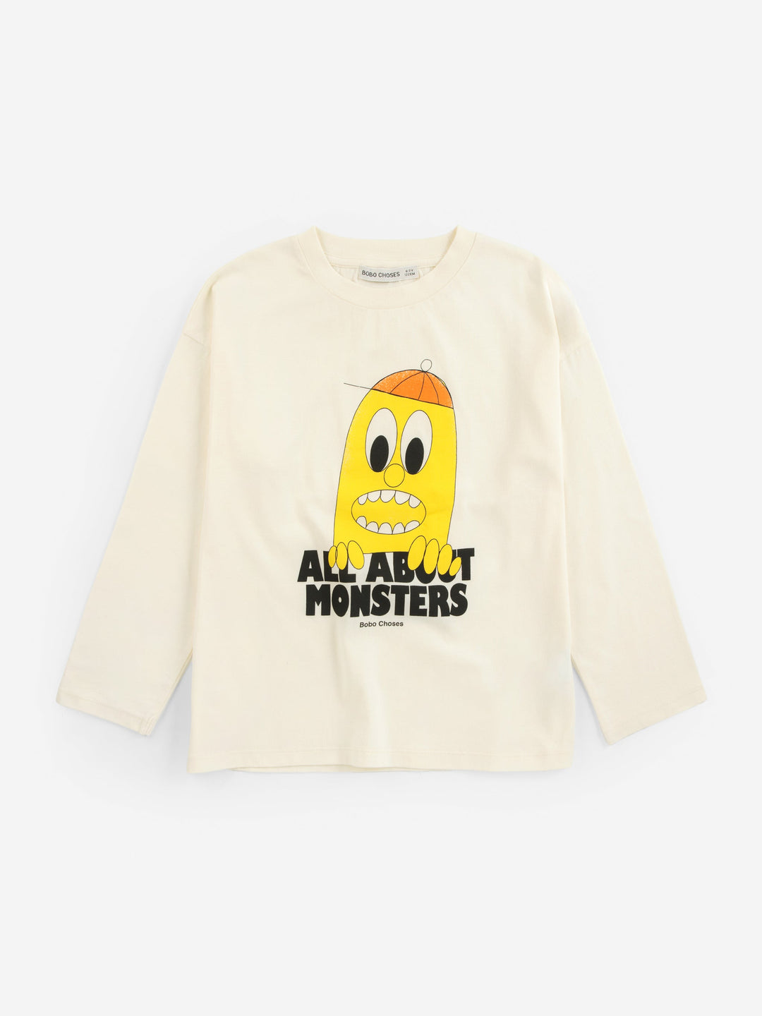 [Bobo Choses]Bigtooth Lemon T-shirt - Offwhite