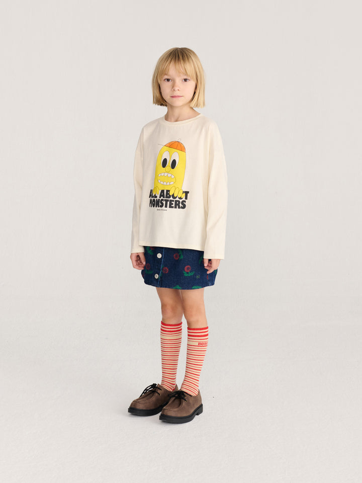 [Bobo Choses]Bigtooth Lemon T-shirt - Offwhite