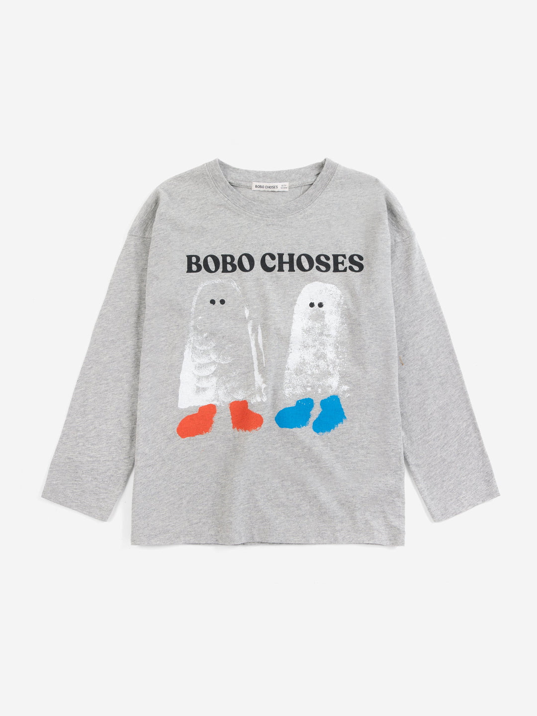 [Bobo Choses]Booty Ghosts T-shirt - Heather Grey