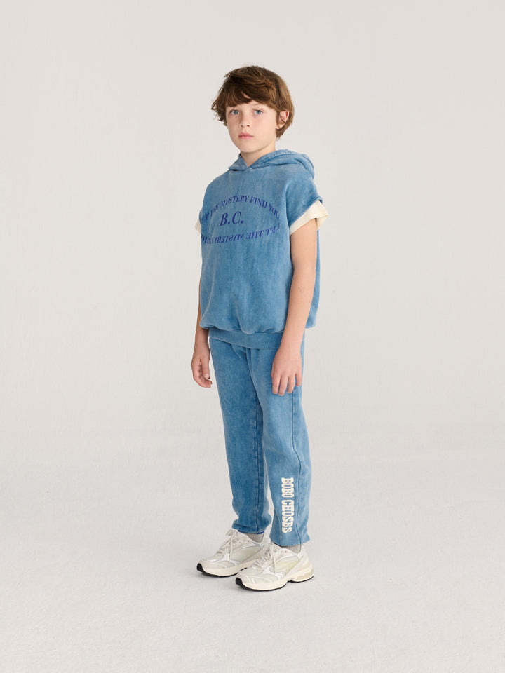 [Bobo Choses]Mystery BC sleeveless hoodie-Blue