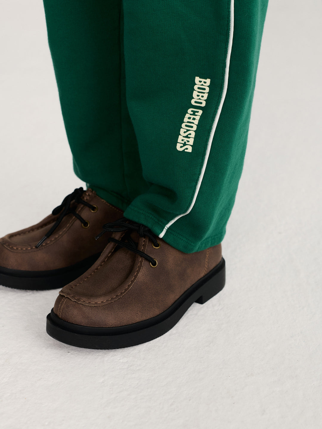 [Bobo Choses]Straight jogging pants-Dark Green