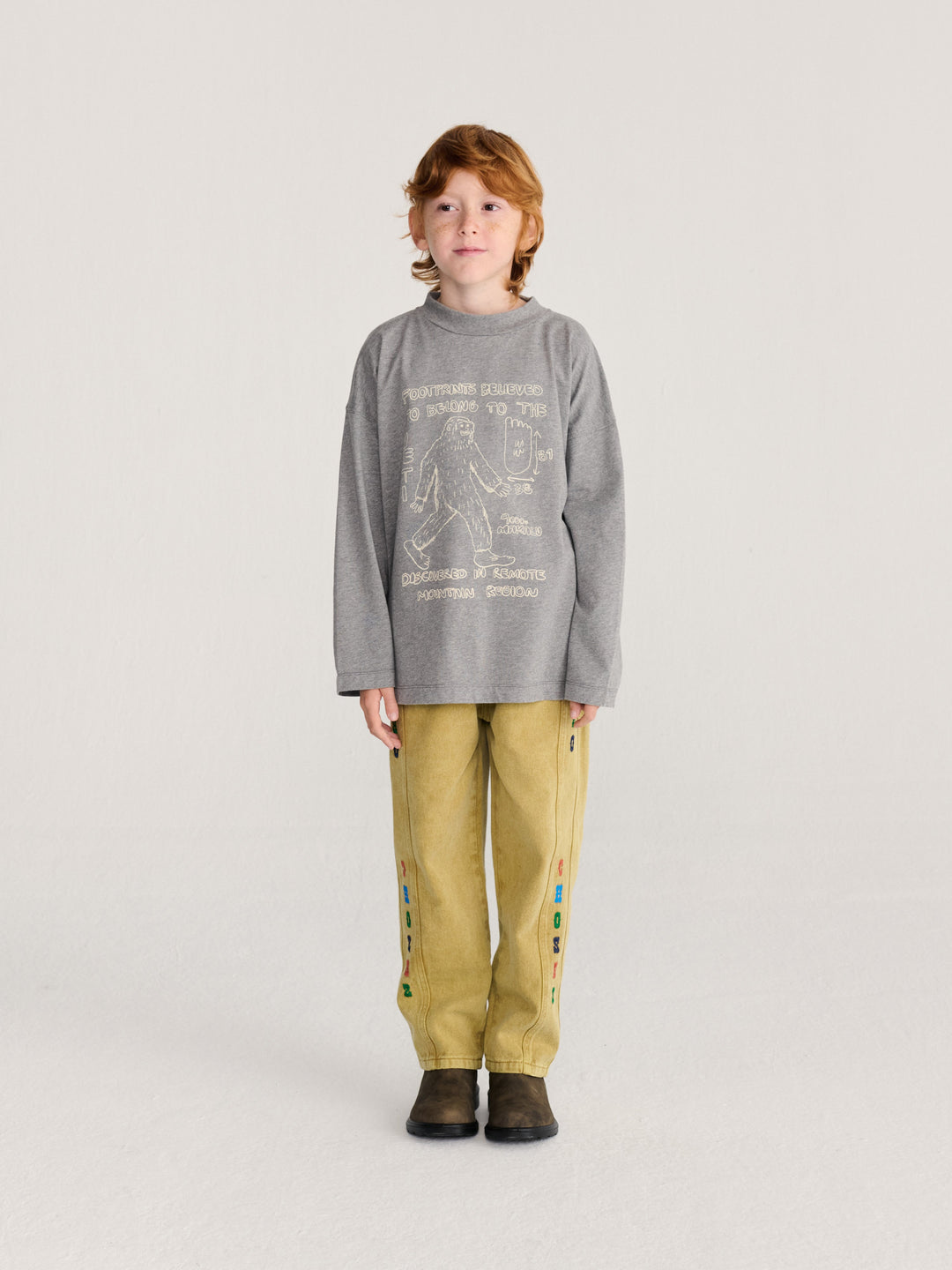 [Bobo Choses]Twill Pants - Khaki