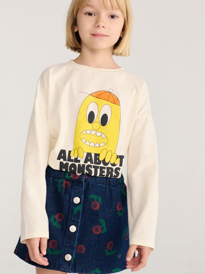 [Bobo Choses]Bigtooth Lemon T-shirt - Offwhite