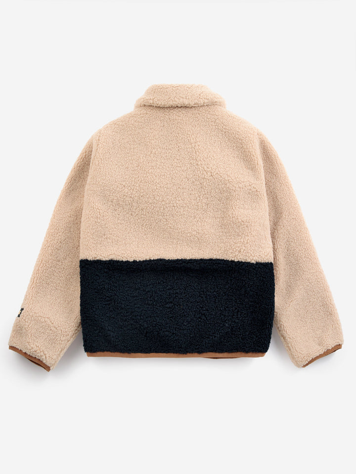 [Bobo Choses]Pixel Abduction all over reversible jacket - Brown
