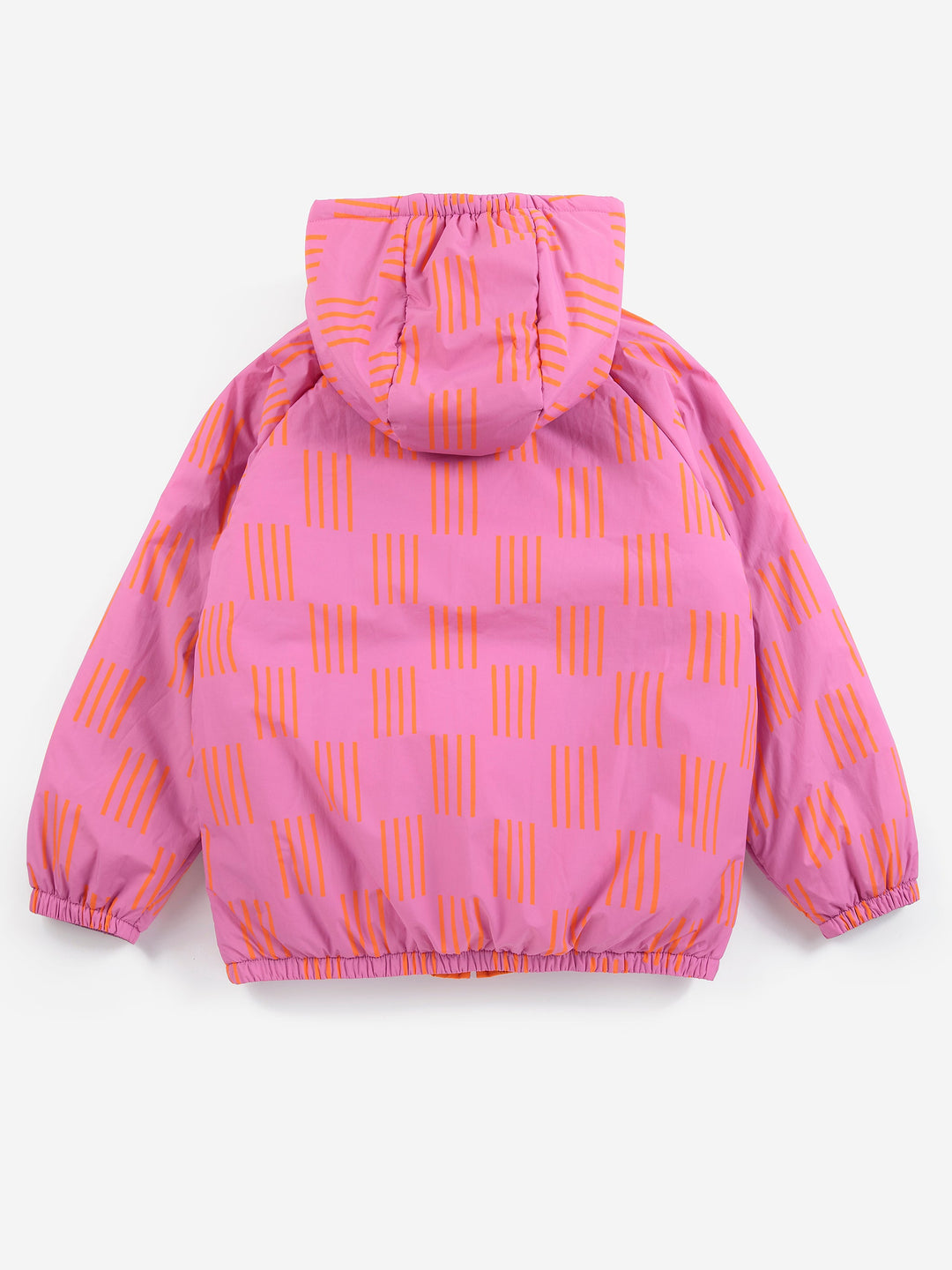 [Bobo Choses] Almost Moire all over reversible anorak-Fuchsia