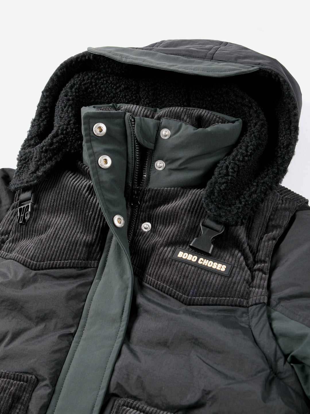 [Bobo Choses]Padded anorak-Midnight Blue
