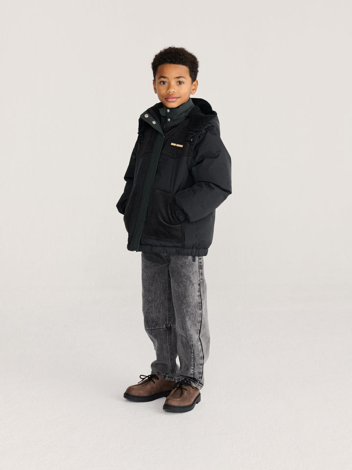 [Bobo Choses]Padded anorak-Midnight Blue