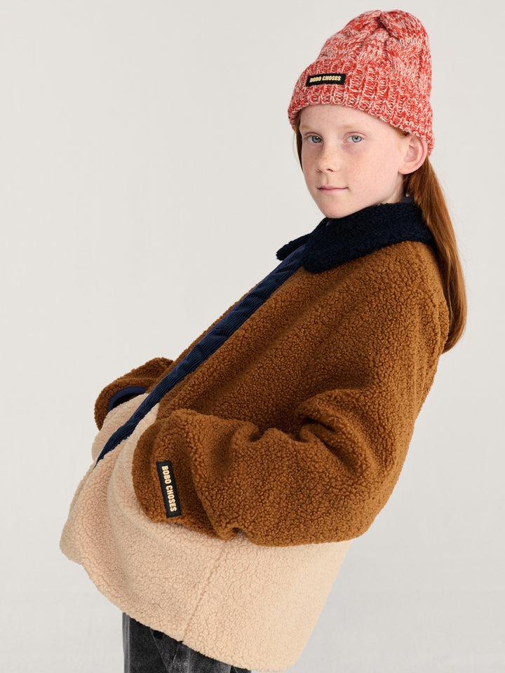 [Bobo Choses]Knitted beanie-Red