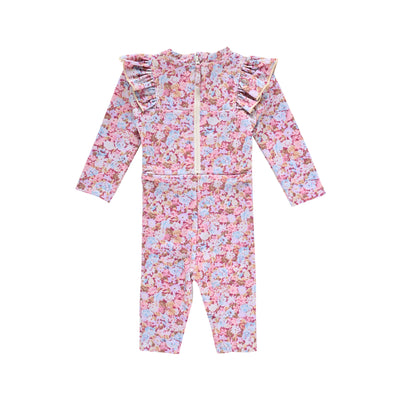 [Louise Misha] Badeoveralls Linette - Pink Sweet Pastel