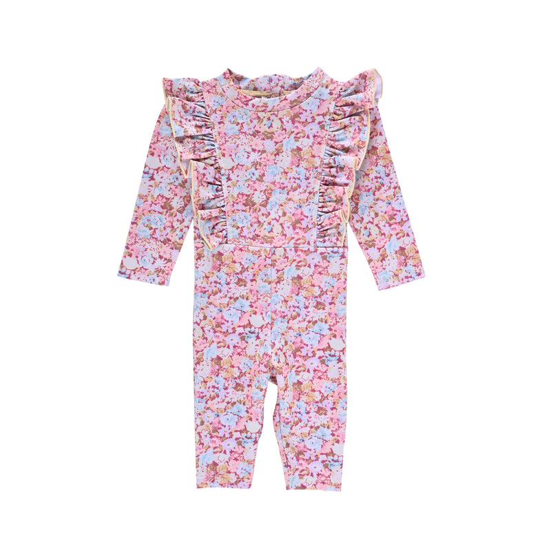 [Louise Misha] Badeoveralls Linette - Pink Sweet Pastel